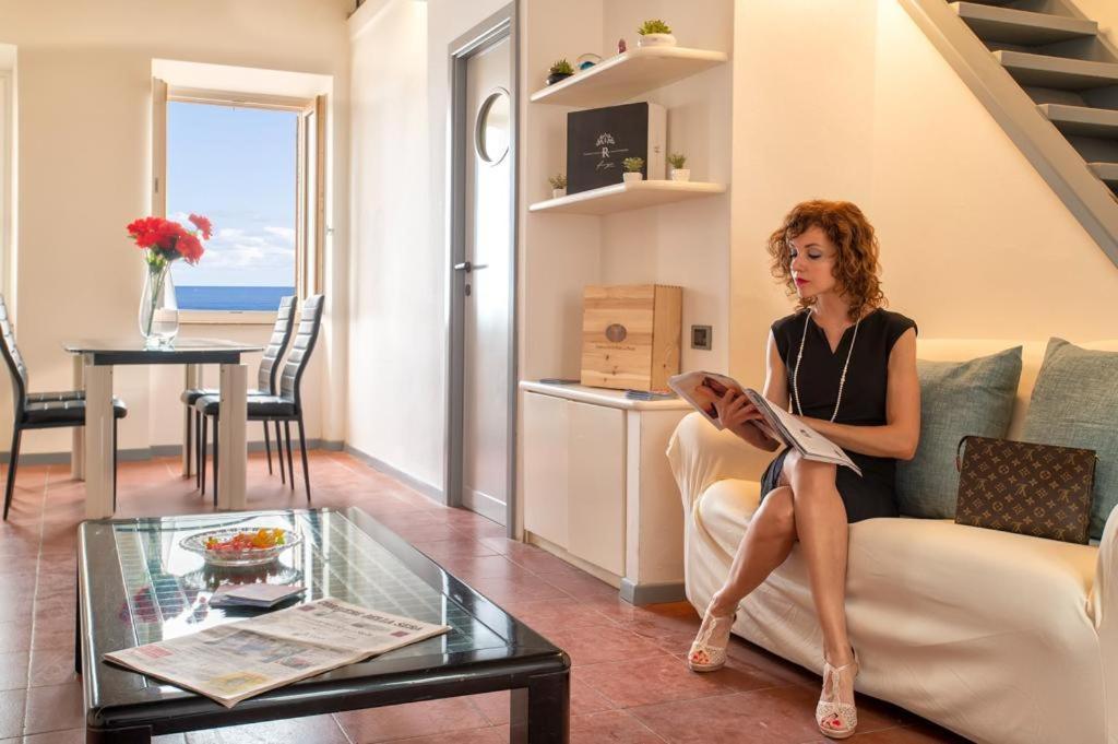 Panoramic Bastioni Sea View Apartment Alghero Bagian luar foto