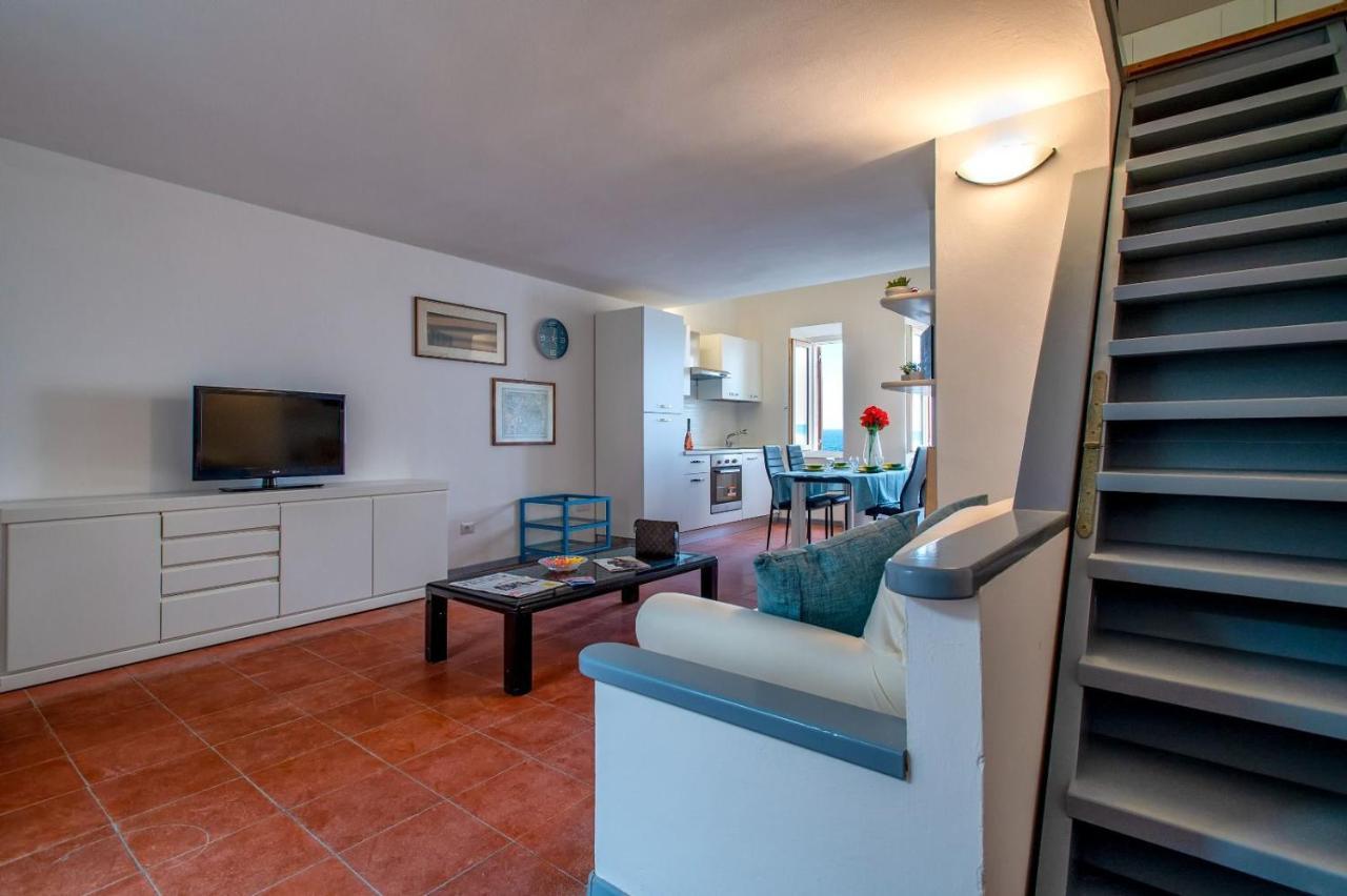 Panoramic Bastioni Sea View Apartment Alghero Bagian luar foto