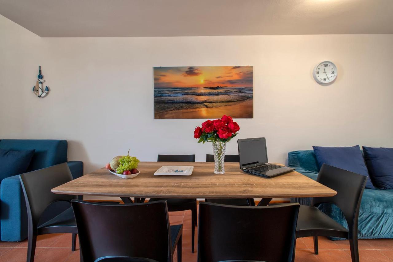 Panoramic Bastioni Sea View Apartment Alghero Bagian luar foto
