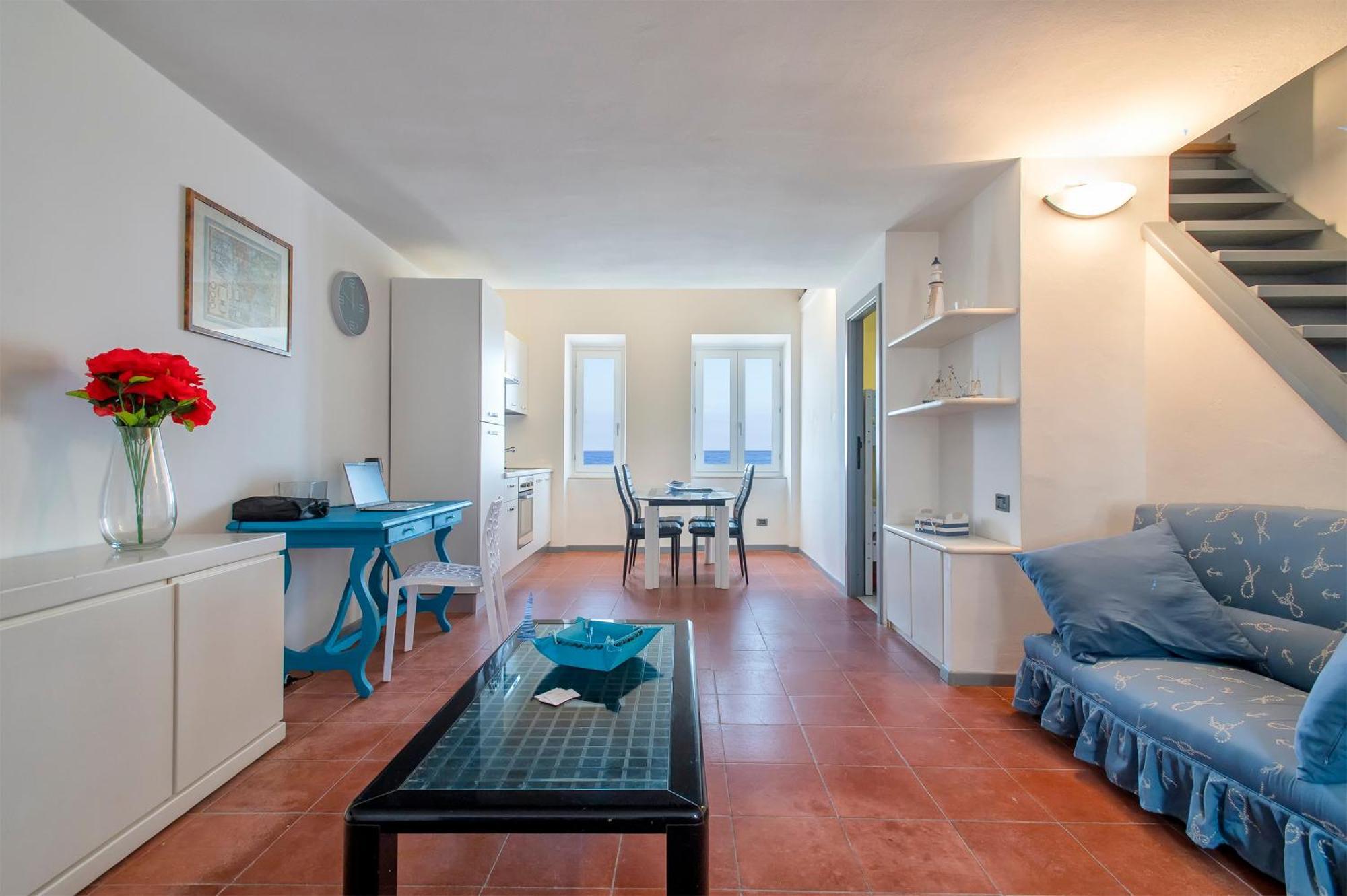Panoramic Bastioni Sea View Apartment Alghero Bagian luar foto