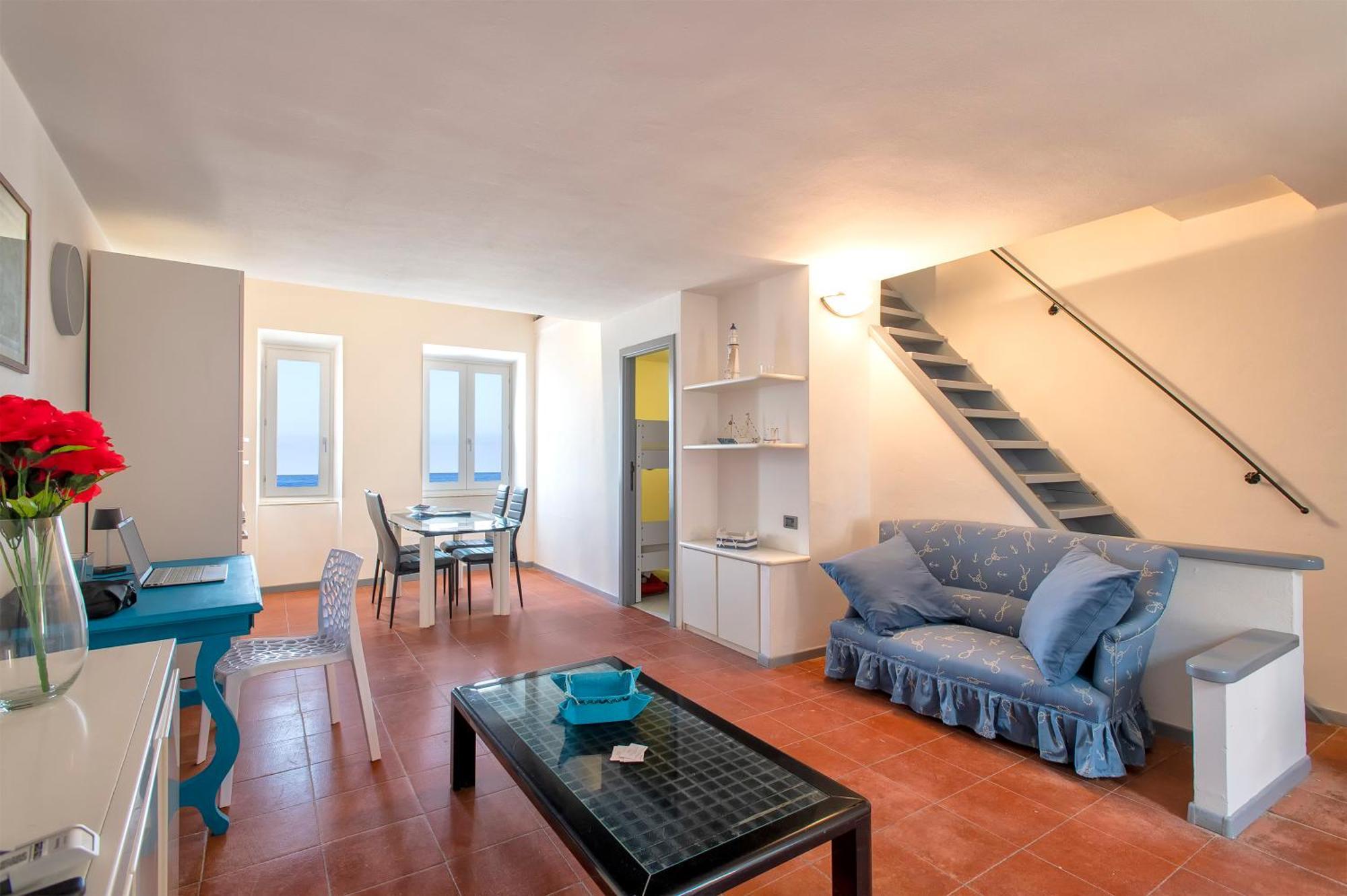 Panoramic Bastioni Sea View Apartment Alghero Bagian luar foto
