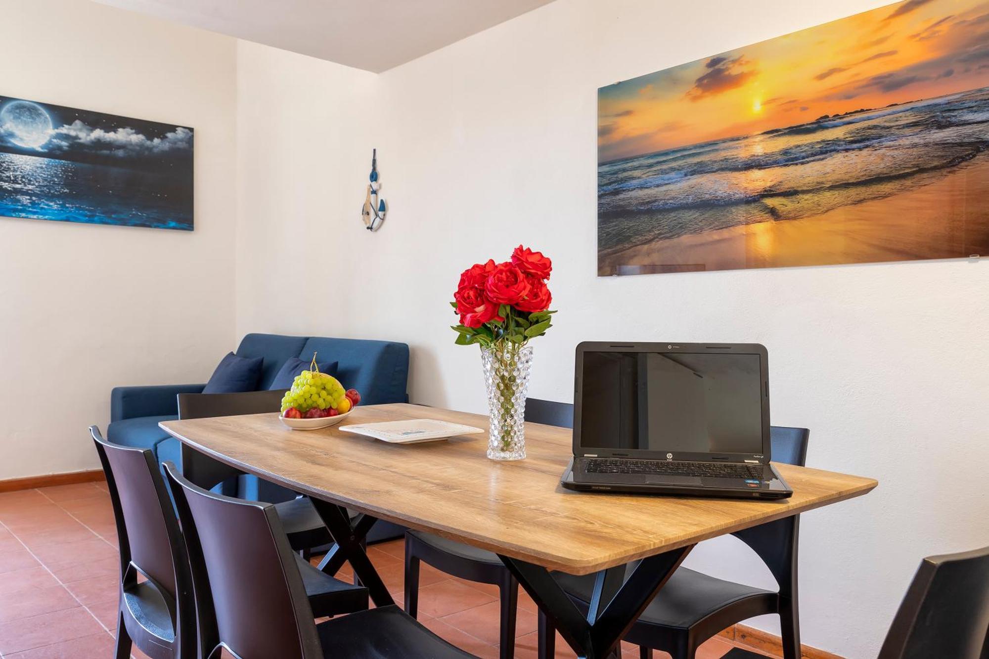 Panoramic Bastioni Sea View Apartment Alghero Bagian luar foto